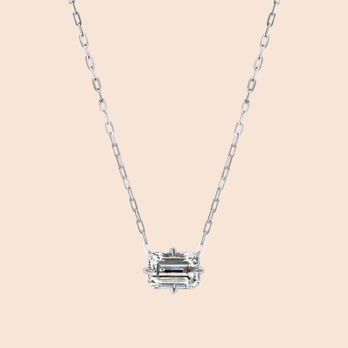 14K White Gold Platinum