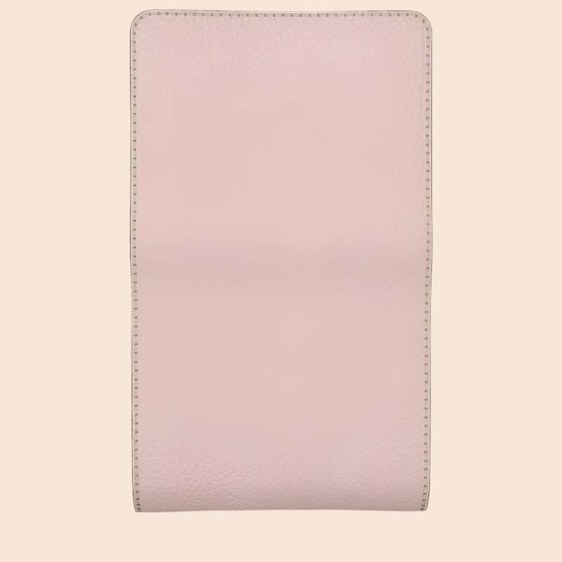 Foldover Leather Purse
