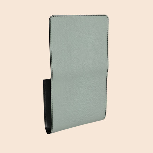 Foldover Leather Purse