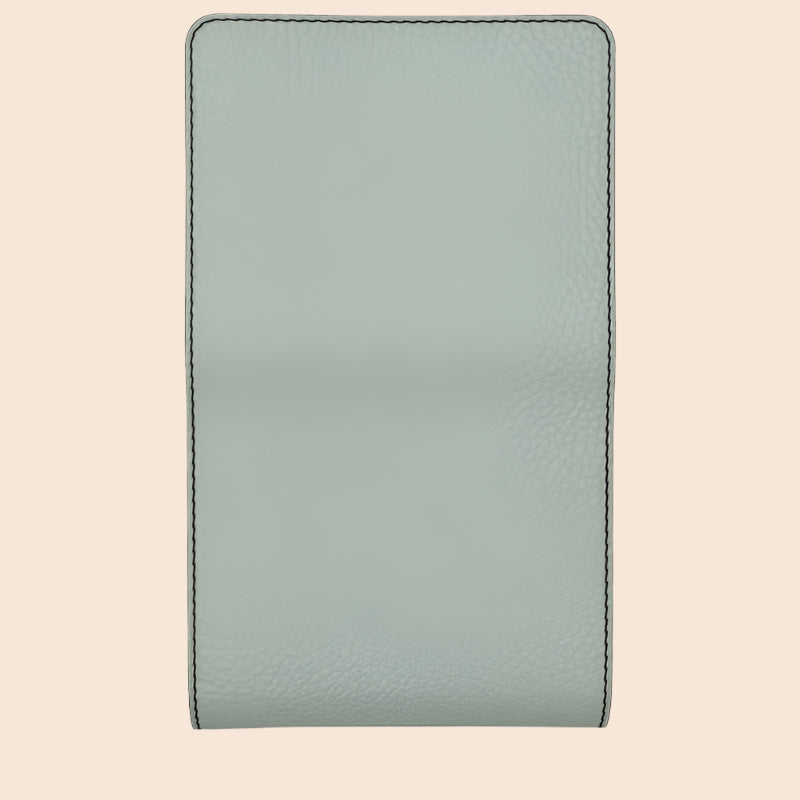 Foldover Leather Purse