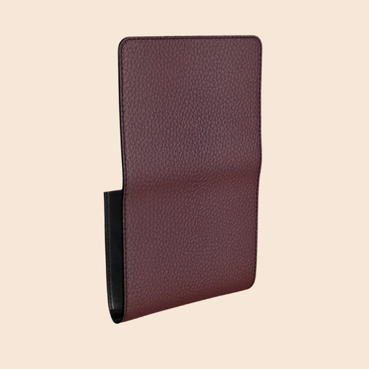 Foldover  Leather Purse