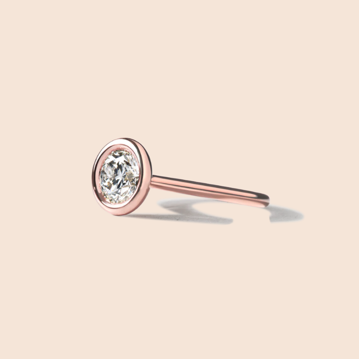 18k rose gold 
