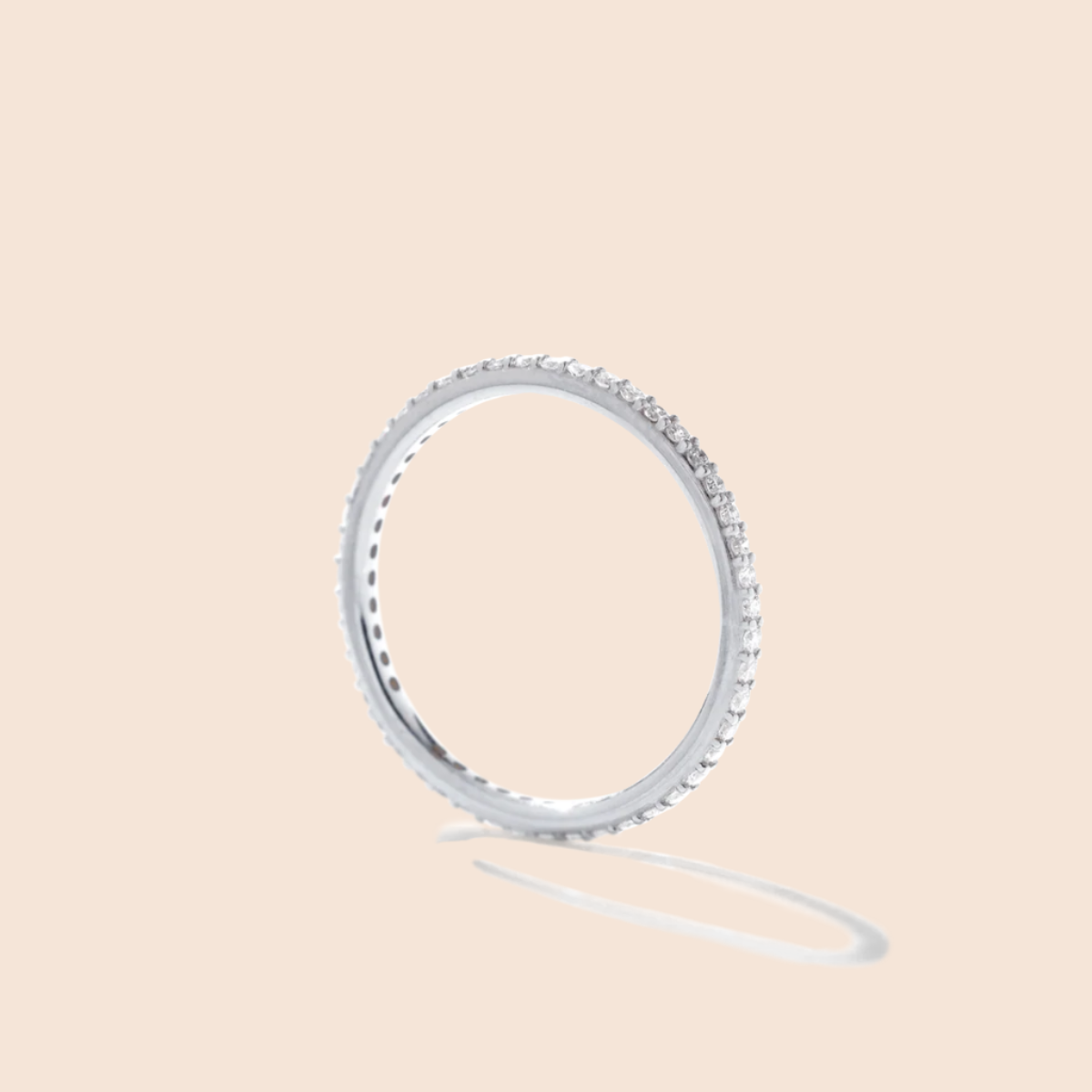 18K White Gold Platinum