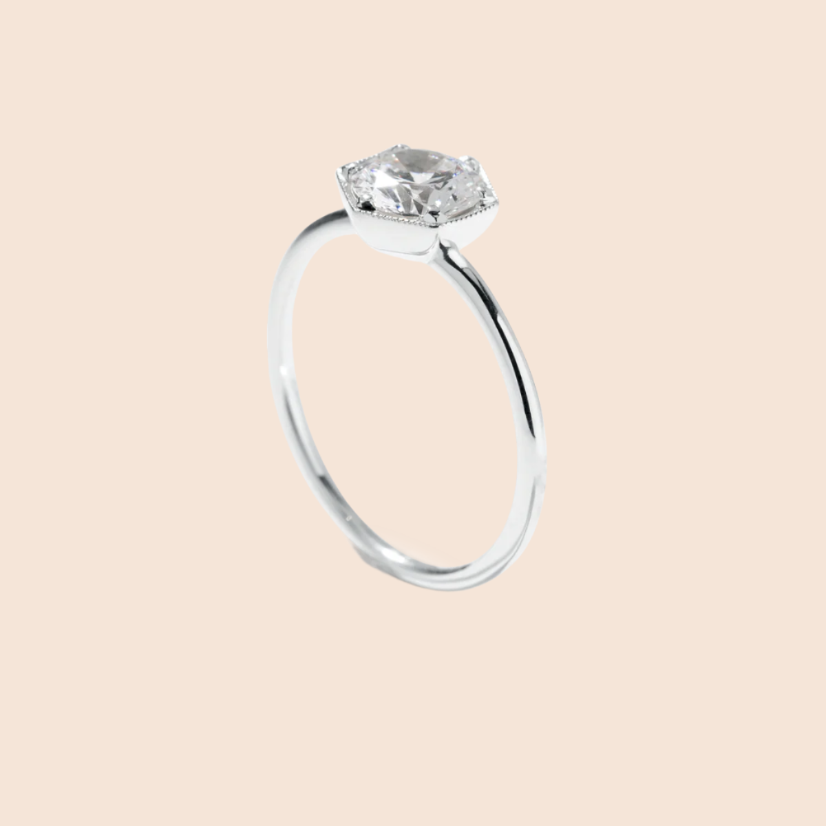 18K White Gold Platinum